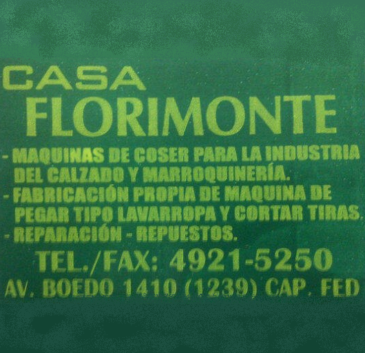 Casa Florimonte Máquinaria
